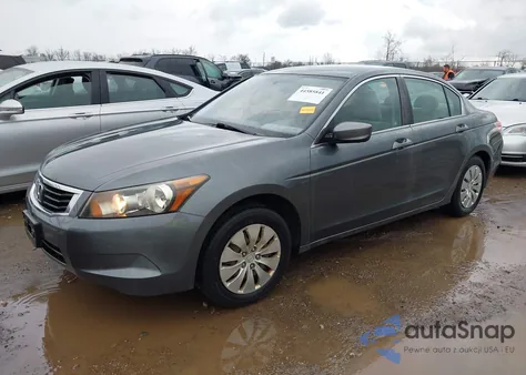 2010 Honda Accord 2.4 Lx из США, поврежденный, VIN 1HGCP2F37AA188423